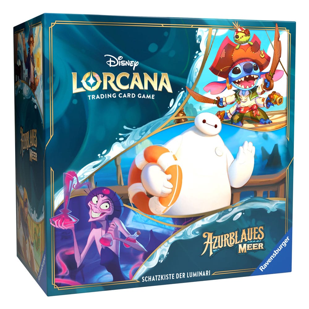 Disney Lorcana TCG Azurblaues Meer Schatzkiste der Luminari *Deutsche Edition* - Versand: 5-7 Tage nach Bestellung