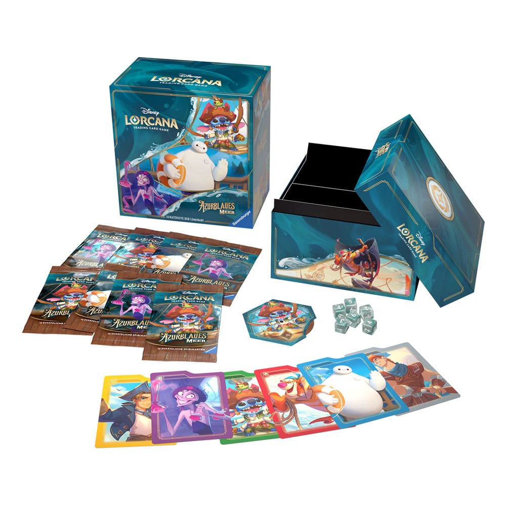 Disney Lorcana TCG Azurblaues Meer Schatzkiste der Luminari *Deutsche Edition* - Versand: 5-7 Tage nach Bestellung