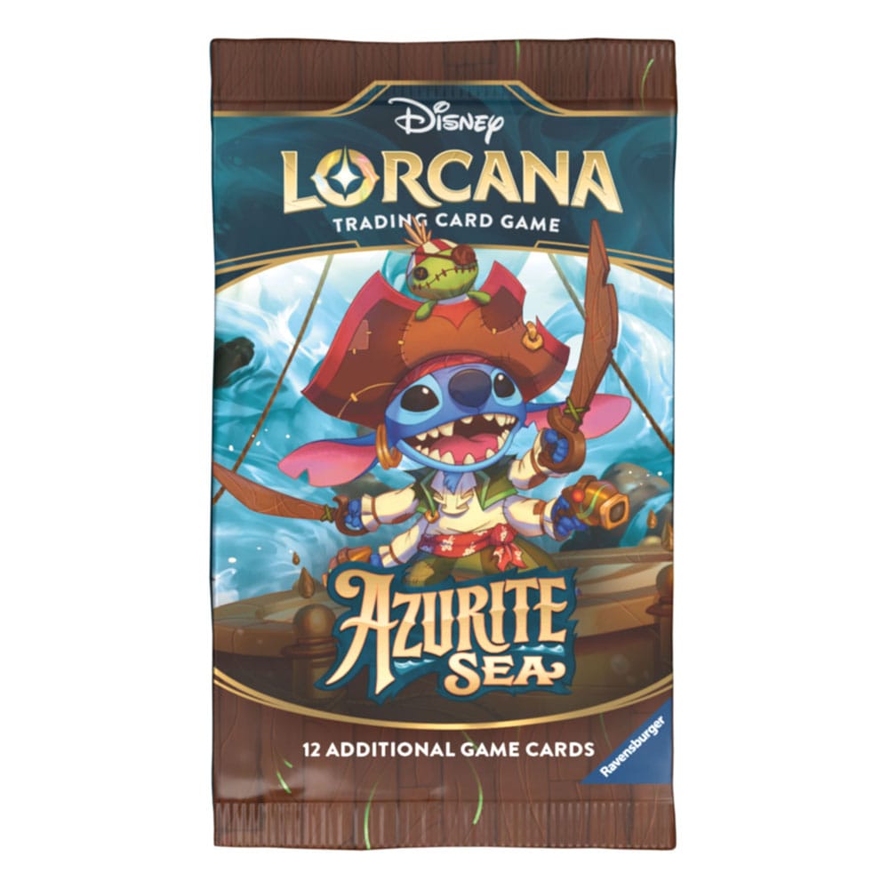 Disney Lorcana TCG Azurite Sea Booster Display (24) *Englische Edition* - Preorder - ETA: 31.10.2025