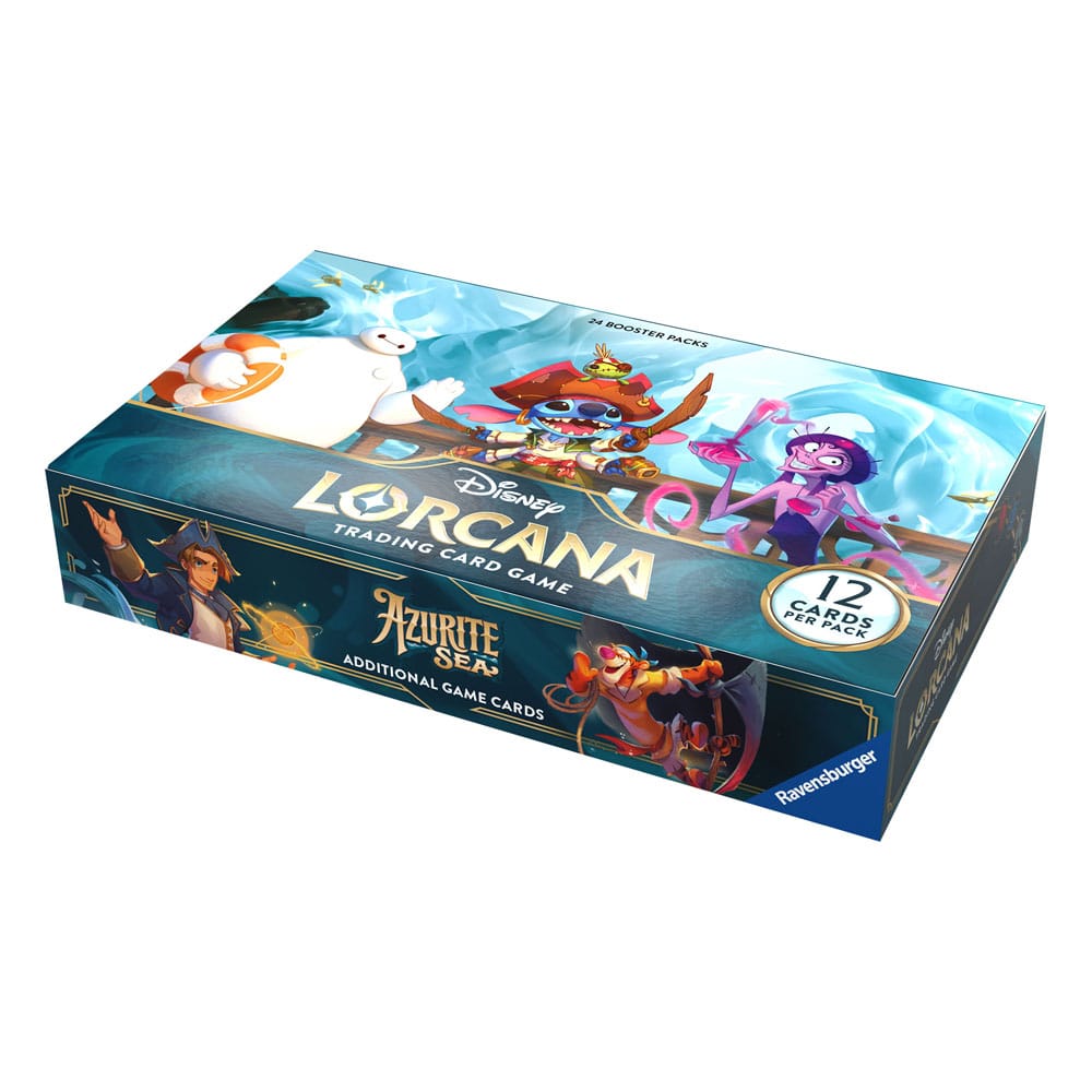Disney Lorcana TCG Azurite Sea Booster Display (24) *Englische Edition* - Preorder - ETA: 31.10.2025
