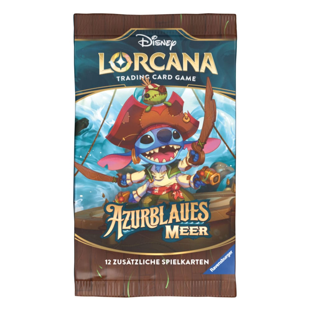 Disney Lorcana TCG Azurblaues Meer Booster Display (24) *Deutsche Edition* - Preorder - ETA: 31.10.2025