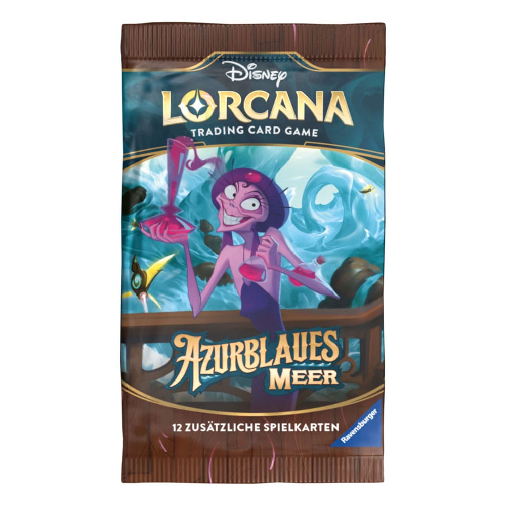 Disney Lorcana TCG Azurblaues Meer Booster Display (24) *Deutsche Edition* - Preorder - ETA: 31.10.2025