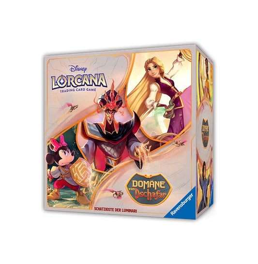 Disney Lorcana TCG Domäne von Dschafar Schatzkiste der Luminari *Deutsche Edition* - Versand: 5-7 Tage nach Bestellung