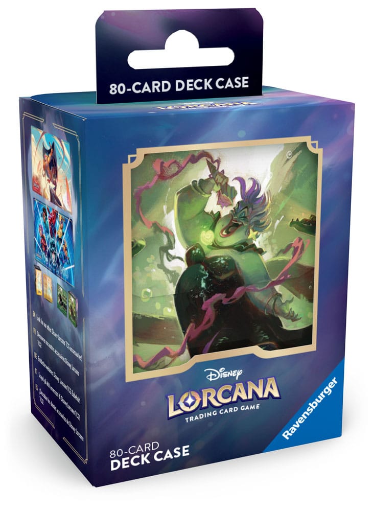 Disney Lorcana TCG Deckbox Ursula - Versand: 5-7 Tage nach Bestellung