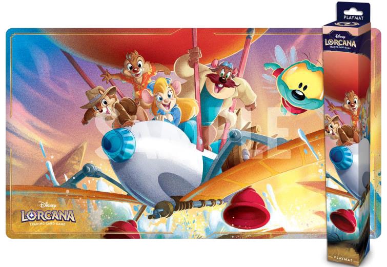 Disney Lorcana TCG Spielmatte Chip und Chap - Die Ritter des Rechts - Preorder - ETA: 31.10.2025