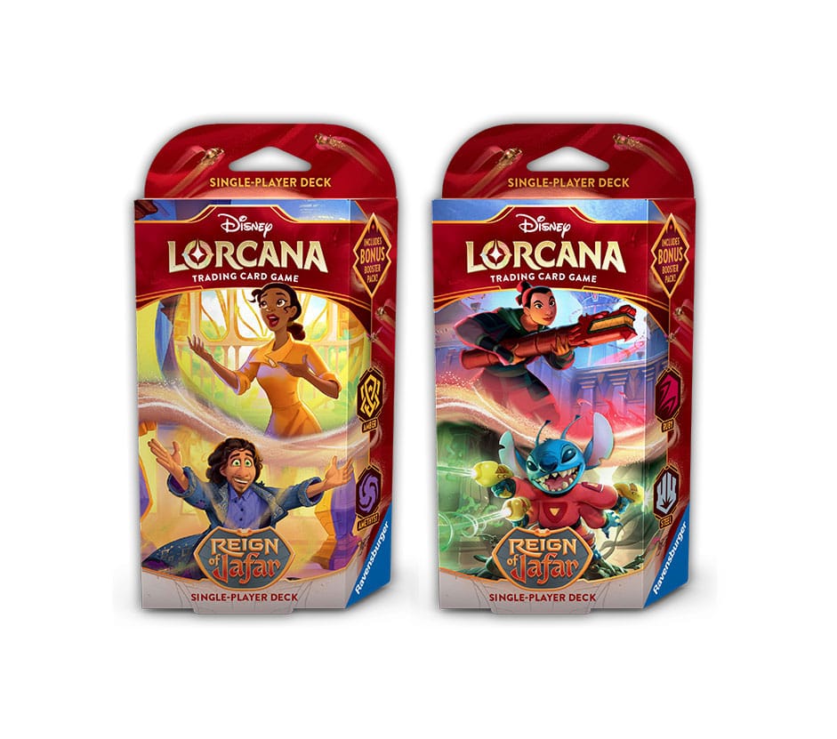 Disney Lorcana TCG Reign of Jafar Starter Decks Display (8) *Englische Edition* - Versand: 7 Tage nach Bestellung