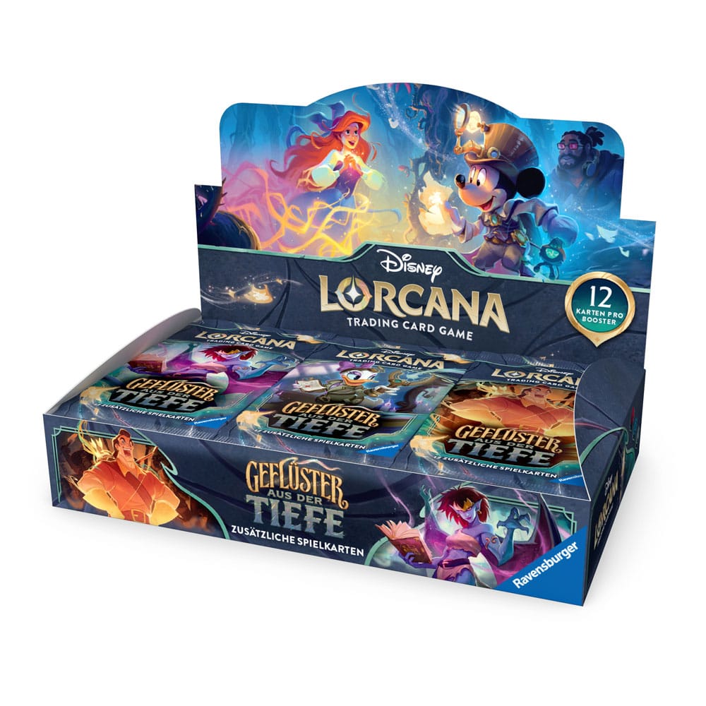 Disney Lorcana TCG Geflüster aus der Tiefe Booster Display (24) *Deutsche Edition* - Preorder - ETA: 14.11.2025