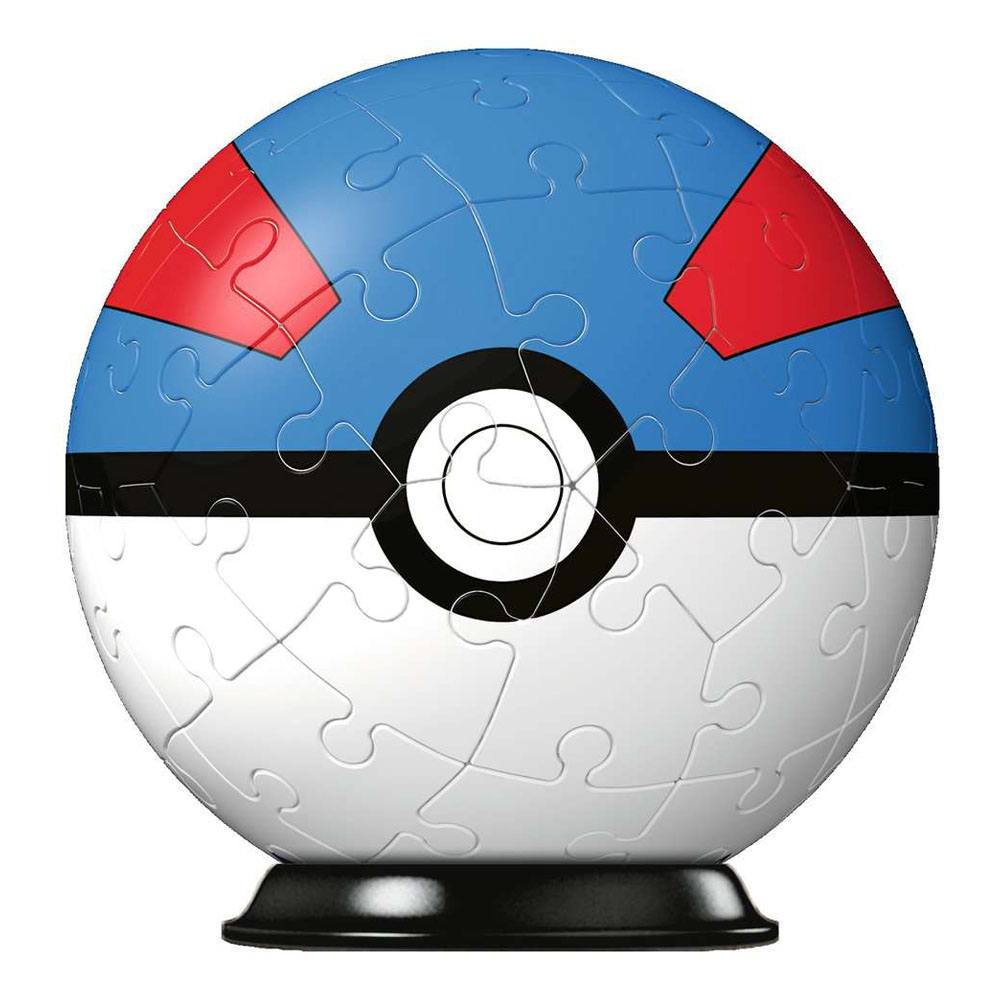 Pokémon 3D Puzzle Pokéballs: Superball (55 Teile) - Versand: 5-7 Tage nach Bestellung