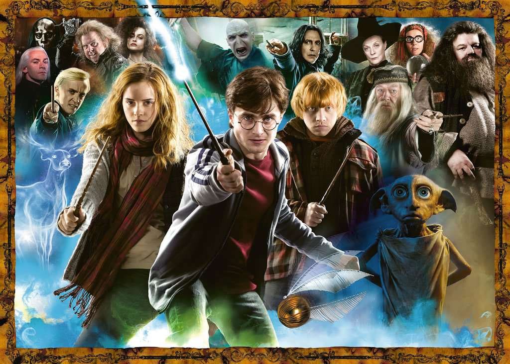 Harry Potter Puzzle Der Zauberschüler Harry Potter (1000 Teile) - Versand: 5-7 Tage nach Bestellung