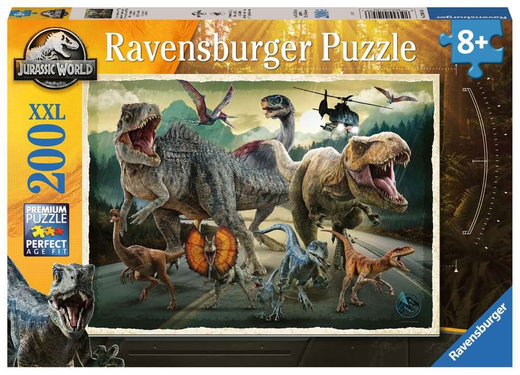 Jurassic World Kinderpuzzle XXL Das Leben findet einen Weg (200 Teile) - Versand: 5-7 Tage nach Bestellung