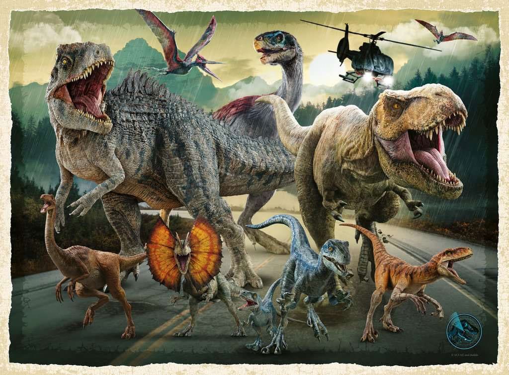 Jurassic World Kinderpuzzle XXL Das Leben findet einen Weg (200 Teile) - Versand: 5-7 Tage nach Bestellung