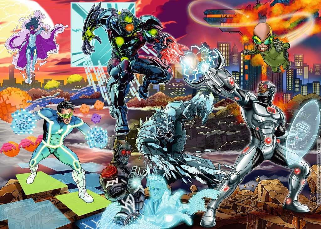 DC Comics Puzzle Cyborg (1000 Teile) - Versand: 5-7 Tage nach Bestellung