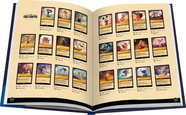 Disney Lorcana TCG Buch Der offizielle Collector's Guide: Sets 1-4 *Englische Version* - Versand: 7 Tage nach Bestellung