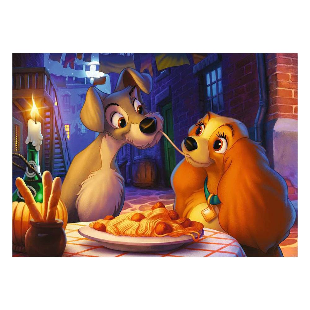 Disney Collector's Edition Puzzle Susi und Strolch (1000 Teile) - Versand: 5-7 Tage nach Bestellung