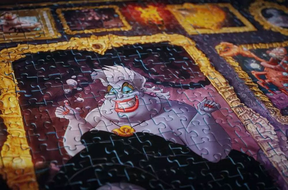 Disney Villainous Puzzle Ursula (1000 Teile) - Versand: 5-7 Tage nach Bestellung