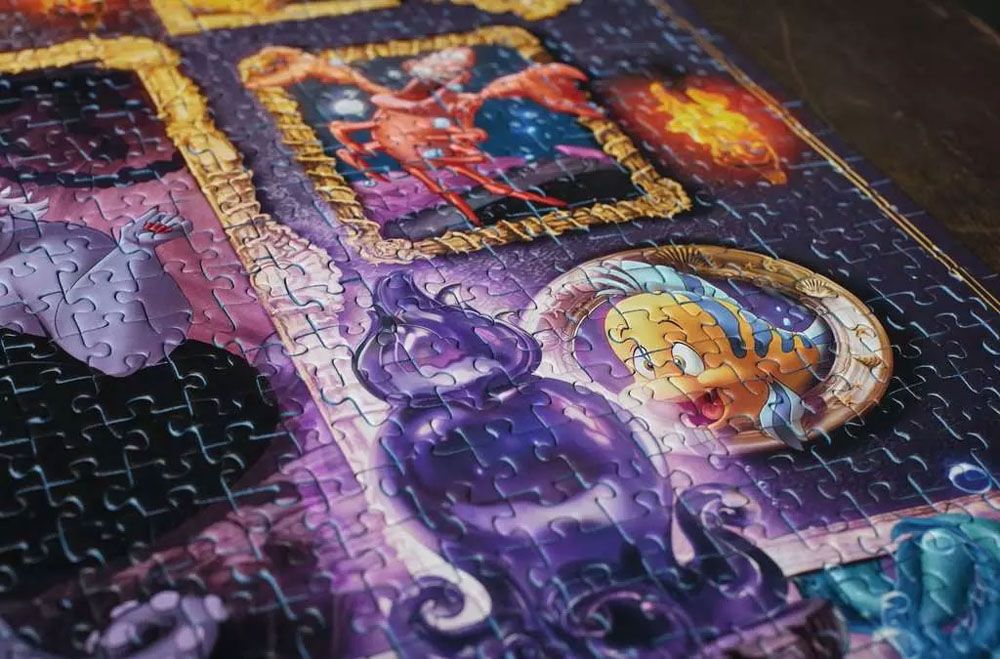 Disney Villainous Puzzle Ursula (1000 Teile) - Versand: 5-7 Tage nach Bestellung