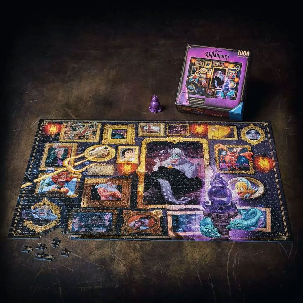 Disney Villainous Puzzle Ursula (1000 Teile) - Versand: 5-7 Tage nach Bestellung