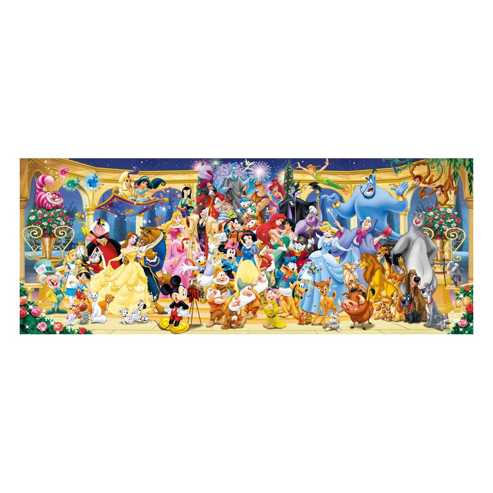 Disney Panorama Puzzle Gruppenfoto (1000 Teile) - Versand: 5-7 Tage nach Bestellung