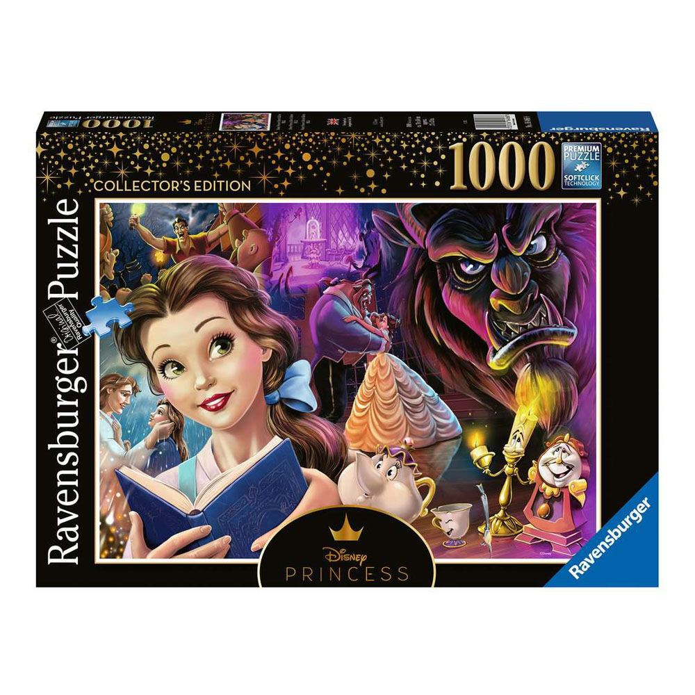 Disney Villainous Puzzle Belle, die Disney Prinzessin (1000 Teile) - Versand: 5-7 Tage nach Bestellung