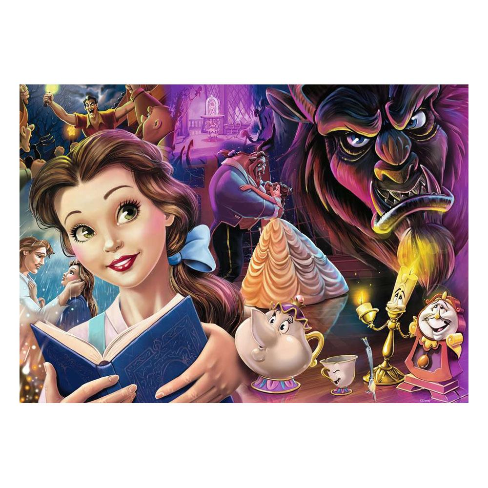 Disney Villainous Puzzle Belle, die Disney Prinzessin (1000 Teile) - Versand: 5-7 Tage nach Bestellung