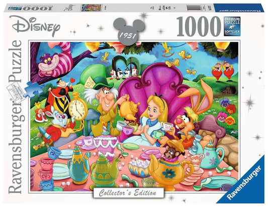 Disney Collector's Edition Puzzle Alice im Wunderland (1000 Teile) - Versand: 5-7 Tage nach Bestellung