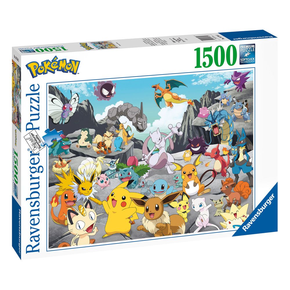 Pokémon Puzzle Pokémon Classics (1500 Teile) - Versand: 5-7 Tage nach Bestellung