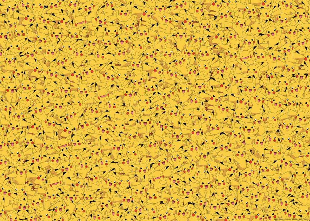Pokémon Challenge Puzzle Pikachu (1000 Teile) - Versand: 5-7 Tage nach Bestellung