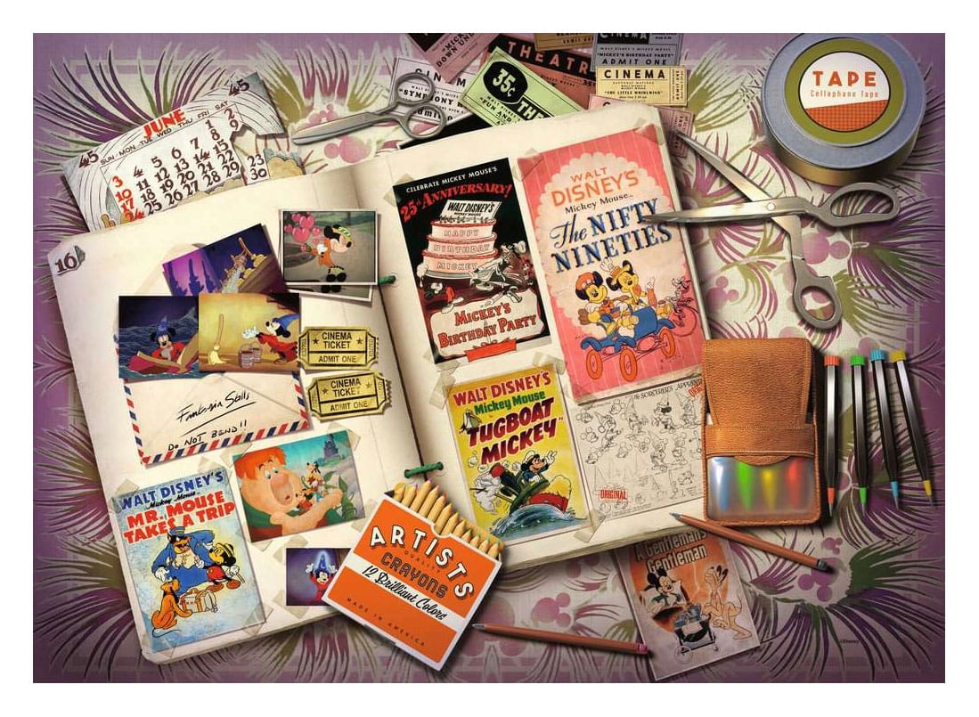 Disney Collector's Edition Puzzle 1940 (1000 Teile) - Versand: 5-7 Tage nach Bestellung