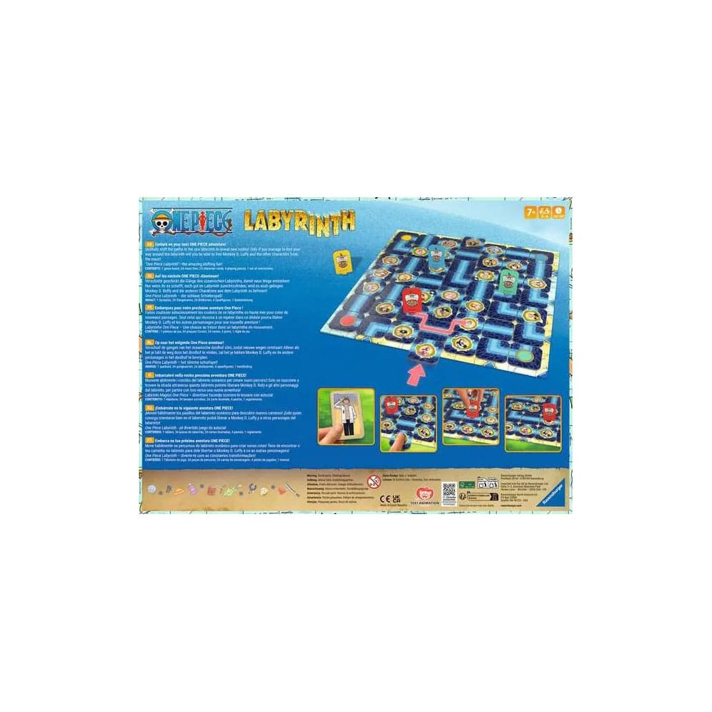 One Piece Brettspiel Labyrinth - Versand: 5-7 Tage nach Bestellung