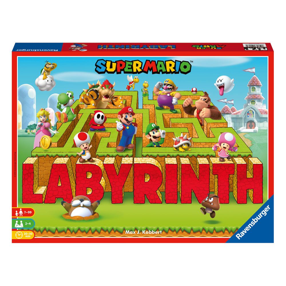 Super Mario Brettspiel Labyrinth - Versand: 5-7 Tage nach Bestellung