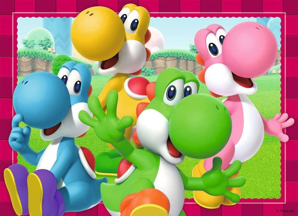 Super Mario Puzzles 4er-Pack Zeit für Mario! (4x100 Teile) - Versand: 7 Tage nach Bestellung