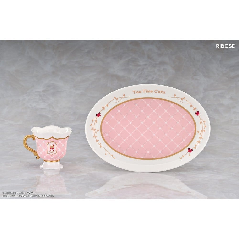 Original Character DLC Series PVC Figur Tea Time Cats Orange Cat 10 cm - Preorder - ETA: 24.09.2027