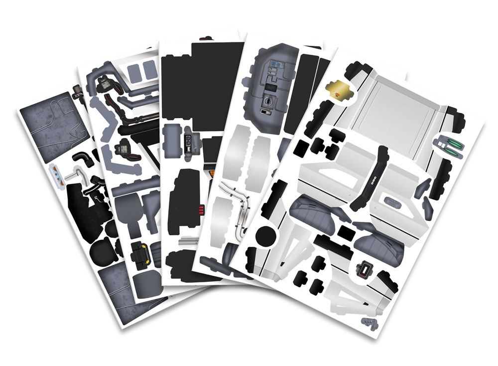 Zurück in die Zukunft 3D Puzzle Time Machine - Versand: 5-7 Tage nach Bestellung