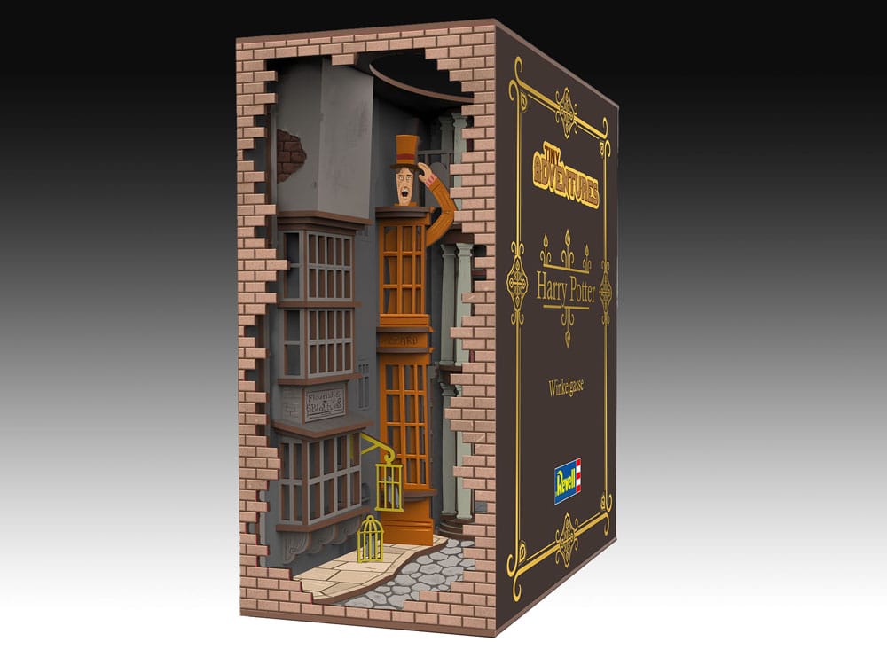 Harry Potter Tiny Adventures Book Nook Mini-Diorama Winkelgasse 23 cm - Preorder - ETA: 01.11.2025