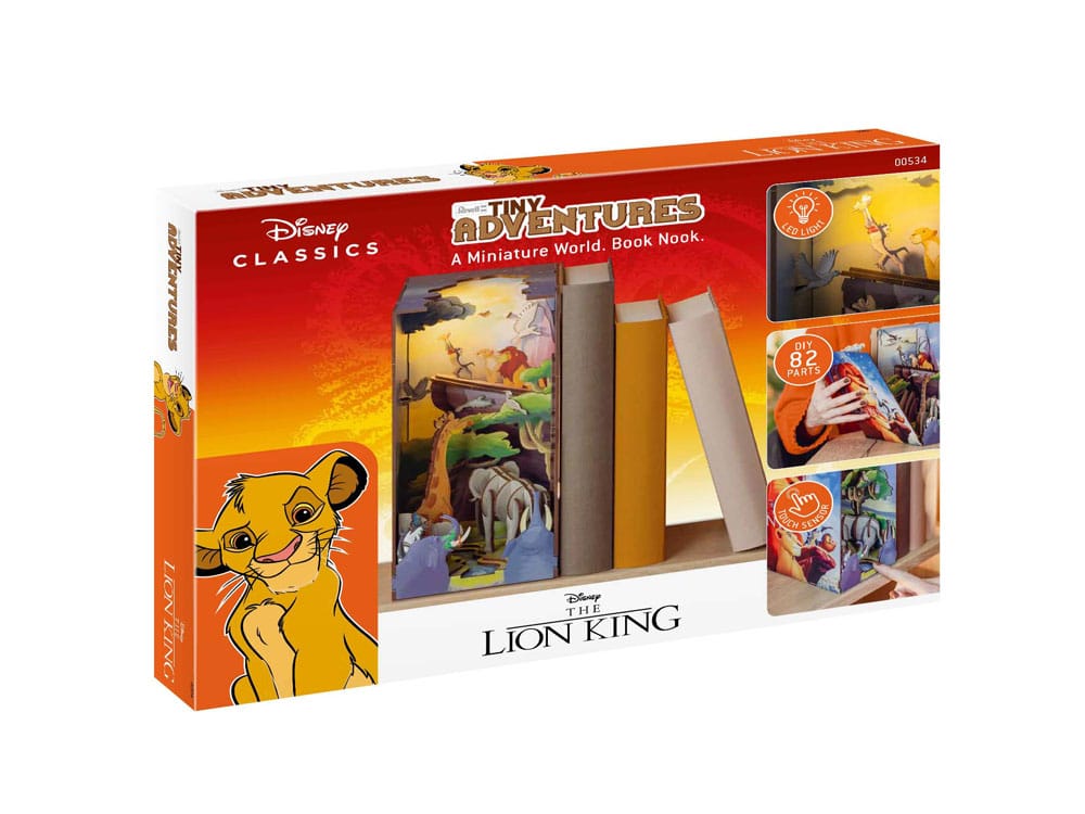 Disney Tiny Adventures Book Nook Mini-Diorama Der König der Löwen 23 cm - Preorder - ETA: 25.11.2025