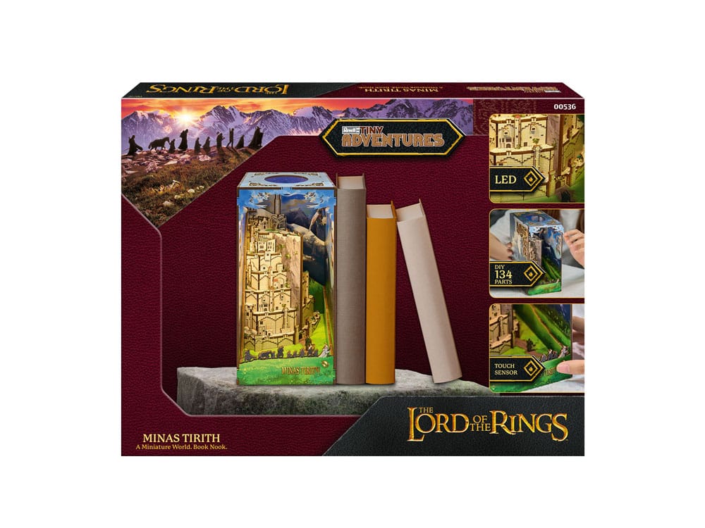 Der Herr der Ringe Tiny Adventures Book Nook Mini-Diorama Minas Tirith 23 cm - Preorder - ETA: 25.11.2025