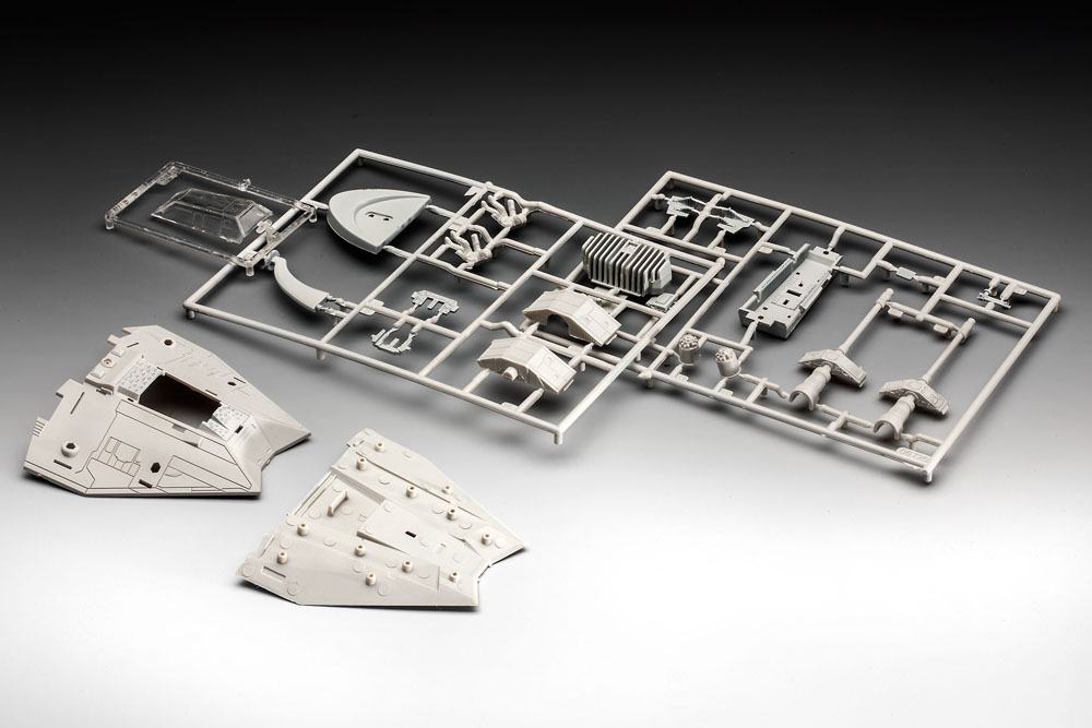 Star Wars Episode VII Modellbausatz 1/52 Snowspeeder 10 cm - Versand: 5-7 Tage nach Bestellung