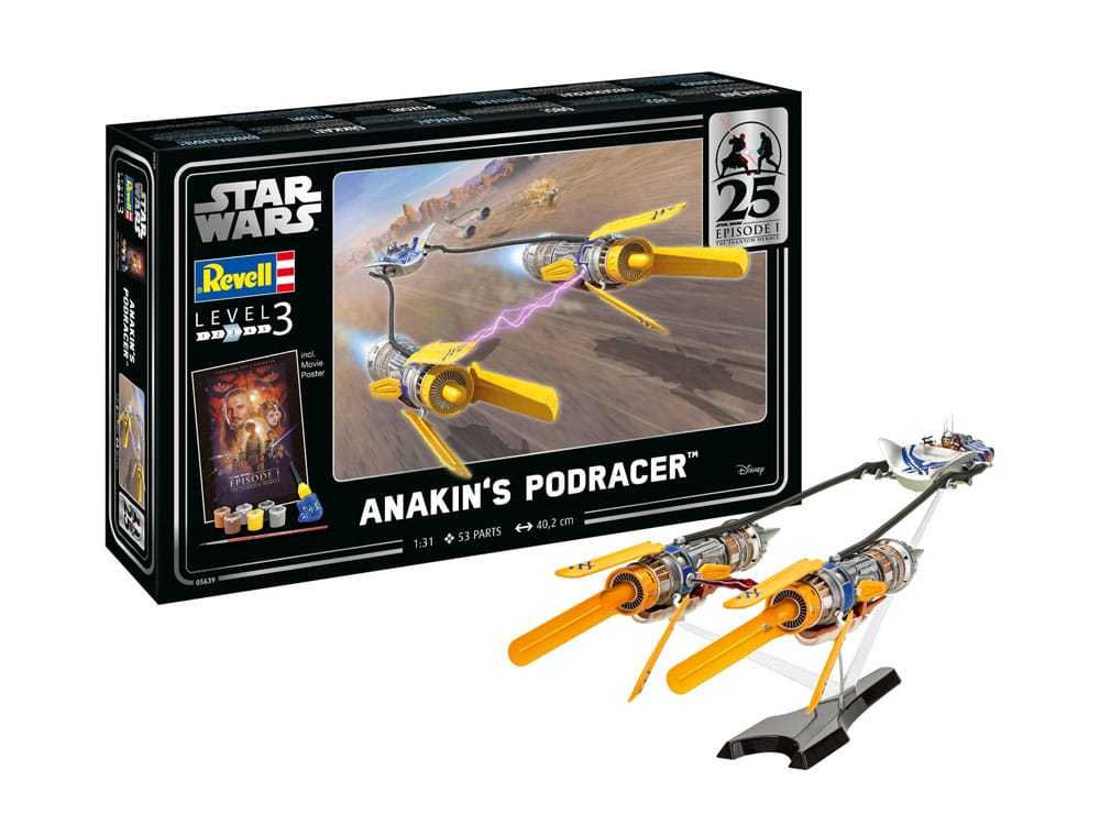 Star Wars Episode I Modellbausatz Geschenkset 1/31 Anakin's Podracer 40 cm - Versand: 5-7 Tage nach Bestellung