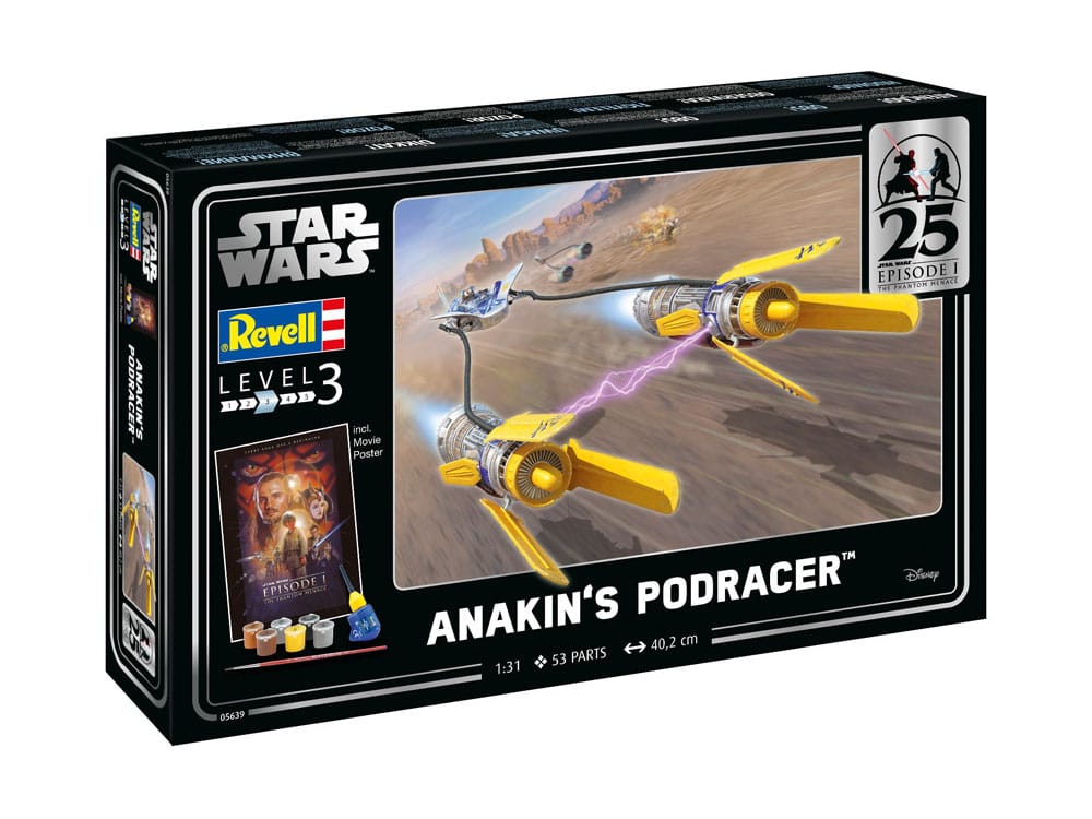 Star Wars Episode I Modellbausatz Geschenkset 1/31 Anakin's Podracer 40 cm - Versand: 5-7 Tage nach Bestellung