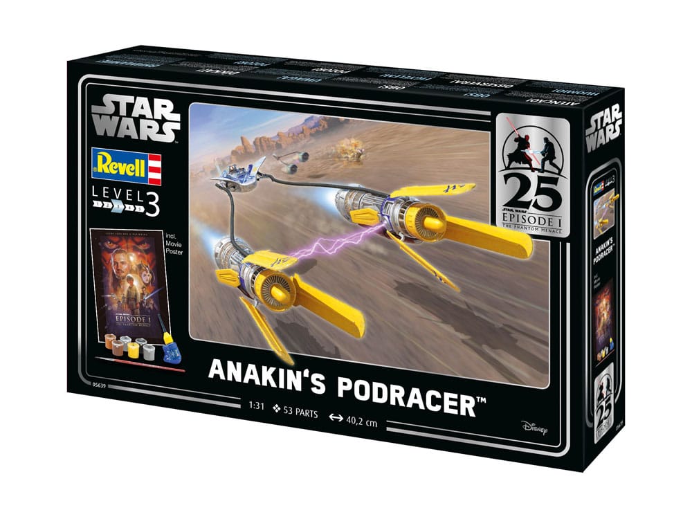 Star Wars Episode I Modellbausatz Geschenkset 1/31 Anakin's Podracer 40 cm - Versand: 5-7 Tage nach Bestellung