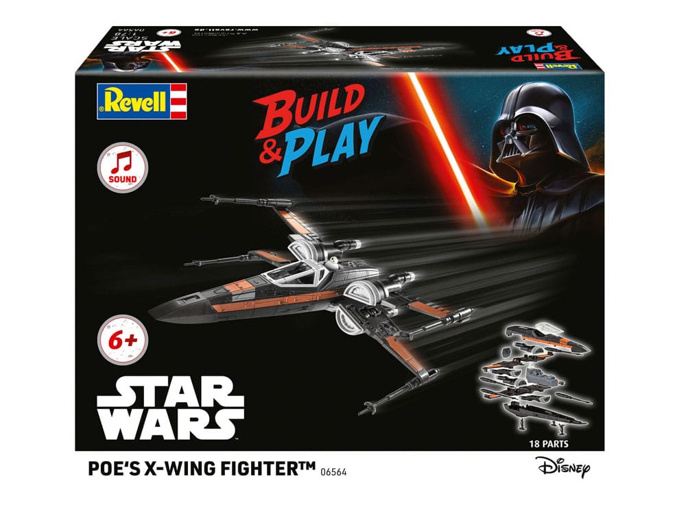 Star Wars Modellbausatz 1/78 Poe's X-Wing Fighter 22 cm - Preorder - ETA: 24.10.2025