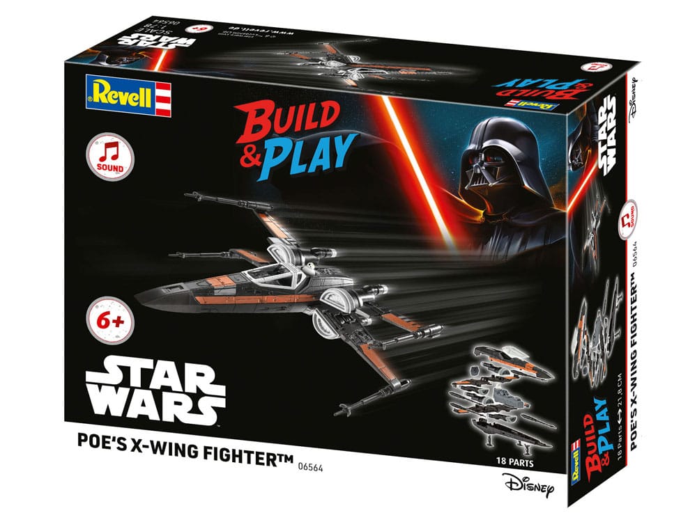 Star Wars Modellbausatz 1/78 Poe's X-Wing Fighter 22 cm - Preorder - ETA: 24.10.2025