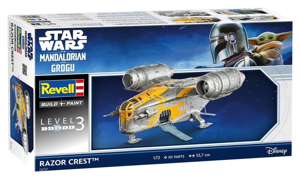 Star Wars The Mandalorian and Grogu Revell Modellbausatz 1/72 Razor Crest 34 cm - Preorder - ETA: 06.09.2026