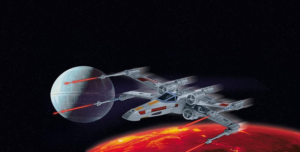 Star Wars Modellbausatz 1/57 X-wing Fighter 22 cm - Preorder - ETA: 01.11.2025