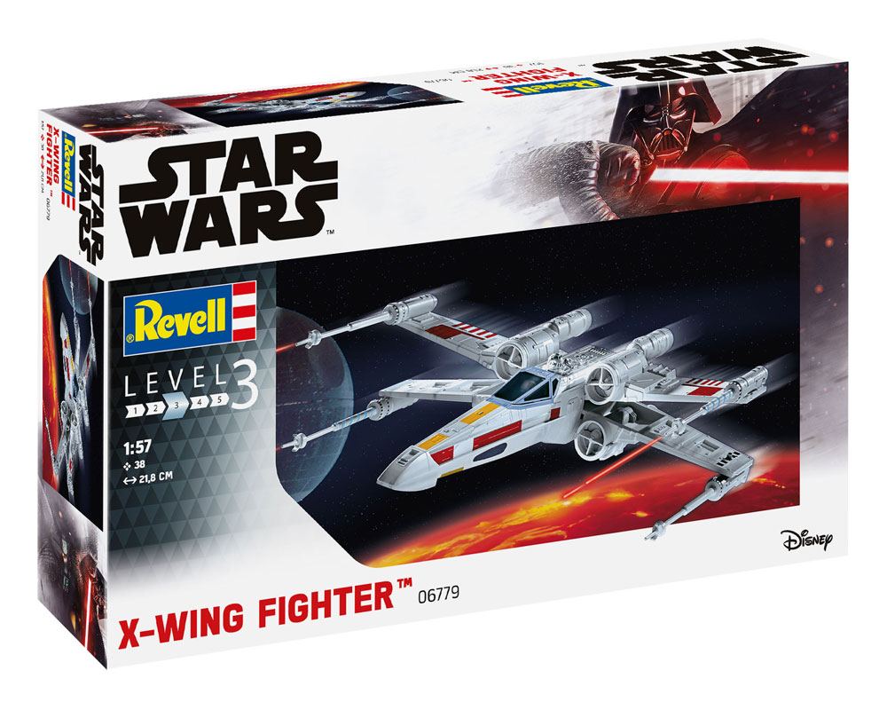 Star Wars Modellbausatz 1/57 X-wing Fighter 22 cm - Preorder - ETA: 01.11.2025