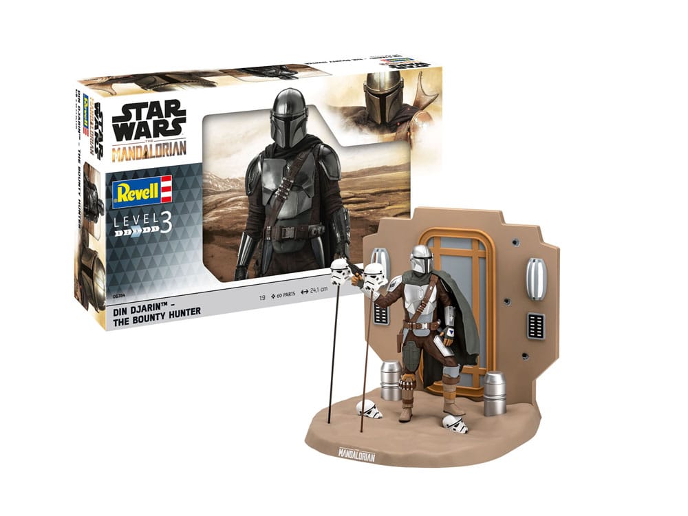 Star Wars: The Mandalorian Modellbausatz Din Djarin - The Bounty Hunter - Preorder - ETA: 01.11.2025