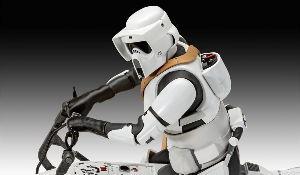Star Wars Modellbausatz 1/12 Speeder Bike 26 cm - Preorder - ETA: 01.11.2025