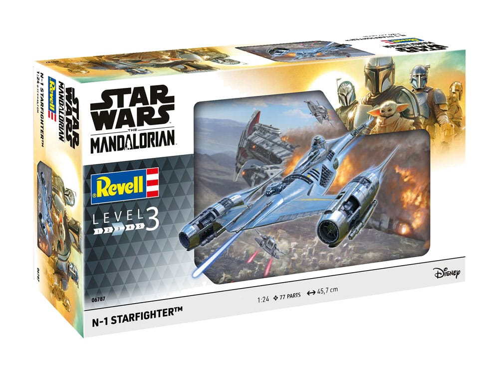 Star Wars: The Mandalorian Modellbausatz 1/24 N-1 Starfighter - Preorder - ETA: 01.11.2025