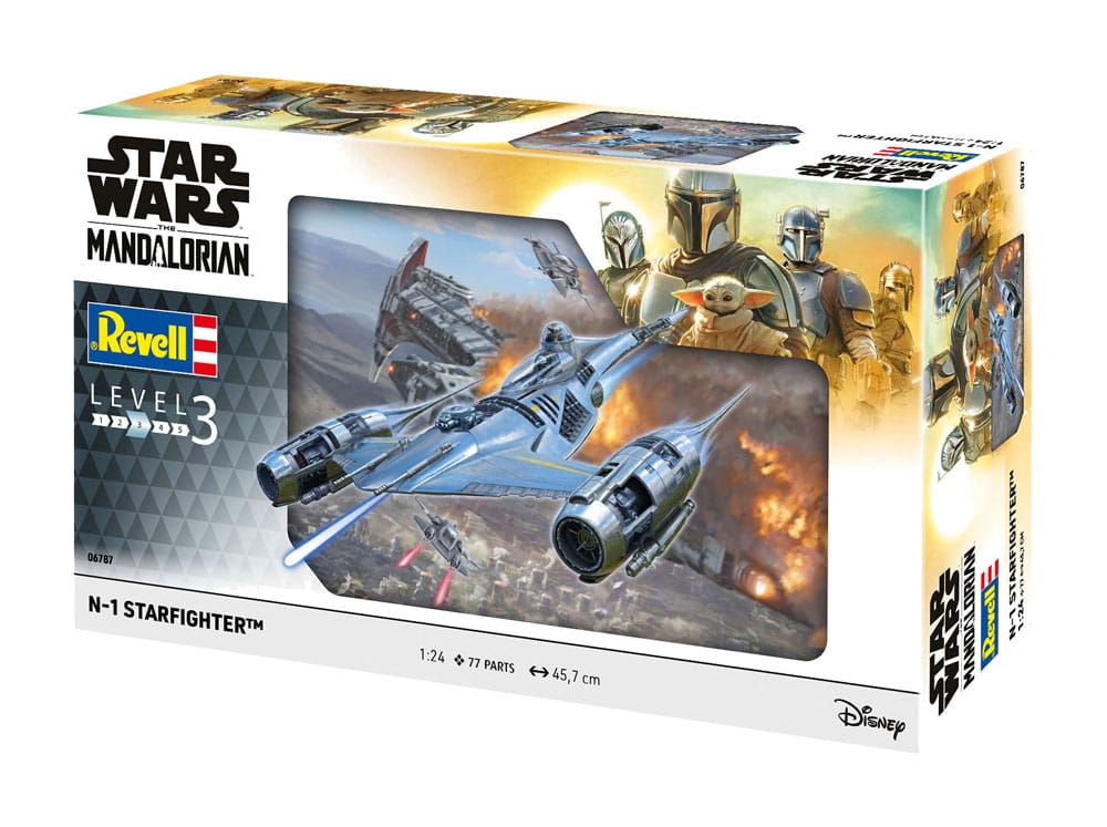 Star Wars: The Mandalorian Modellbausatz 1/24 N-1 Starfighter - Preorder - ETA: 01.11.2025