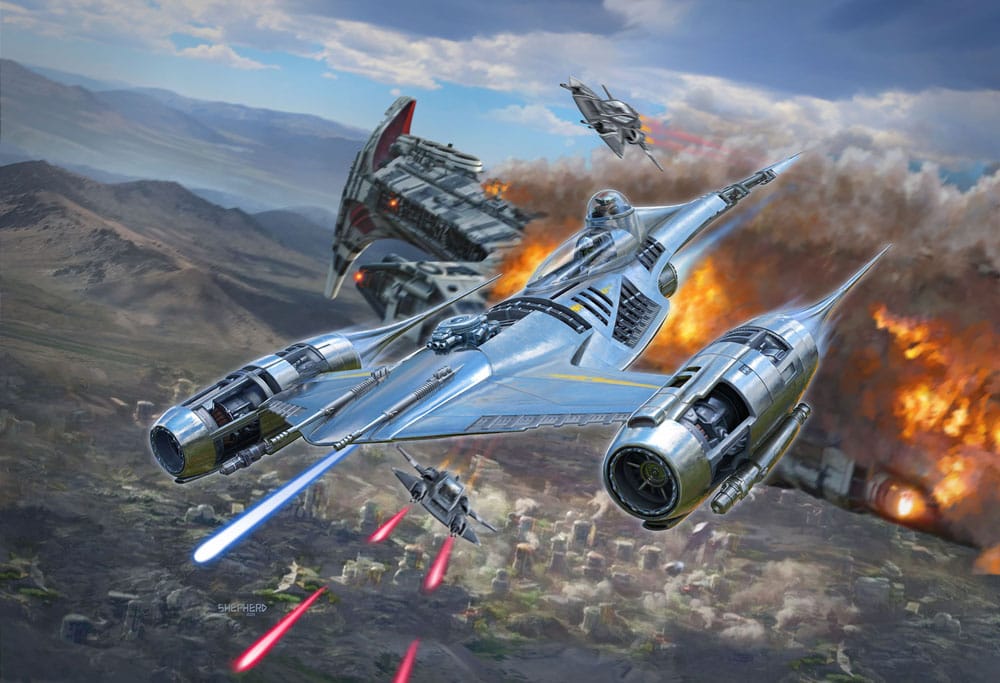 Star Wars: The Mandalorian Modellbausatz 1/24 N-1 Starfighter - Preorder - ETA: 01.11.2025